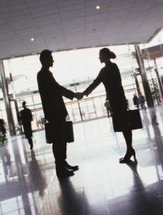 shaking hands